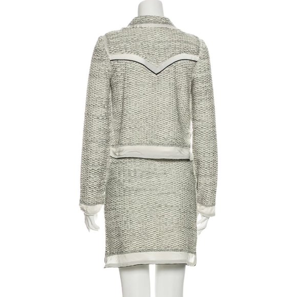 PRADA Tweed Pattern Skirt Suit - Picture 2 of 2